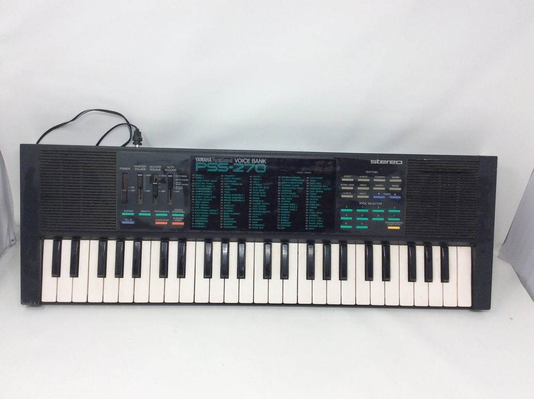 Yamaha Portasound Voicebank (PSS-270) 24inx8in: Yamaha Portasound Voicebank (PSS-270) 24inx8in