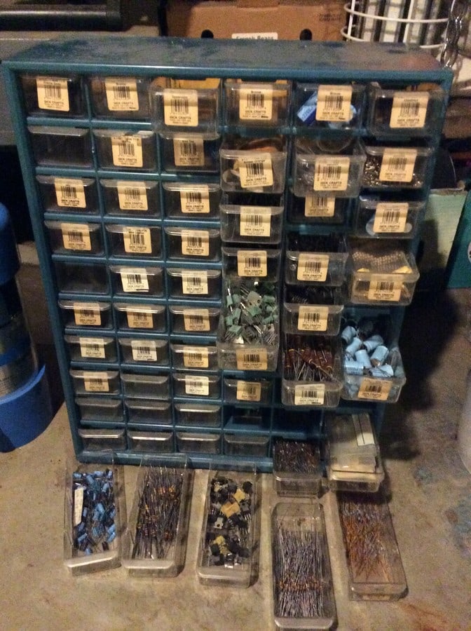 Hardware Storage Drawers *with supplies inside* (1 of 1)