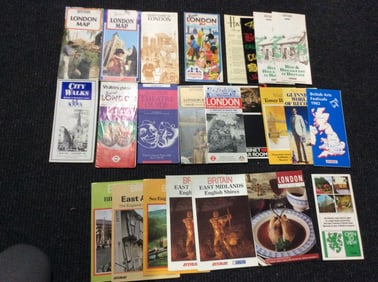 Various Maps/Attractions in London