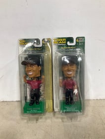 Tiger Slam Tiger Woods tournament collectible figures(new in box)