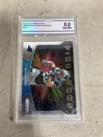 2020 Christian McCafrey graded card