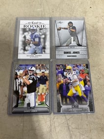 Colllectible football cards(Josh Allen and Daniel Jones)