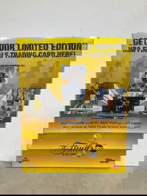 June 2007 NBA finals trading card laminated poster(22.5in.x28.5in.)