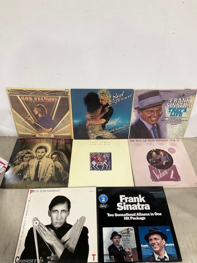 Various Records (Rod Stewart, Pete Townshend, and more): Various Records (Rod Stewart, Pete Townshend, and more)