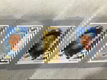 Ken Griffey Collectible Cards (3.5inx5in)