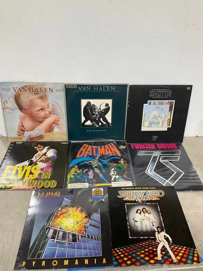 Various Records (Led Zeppelin, Van Halen, and more) (1 of 1)