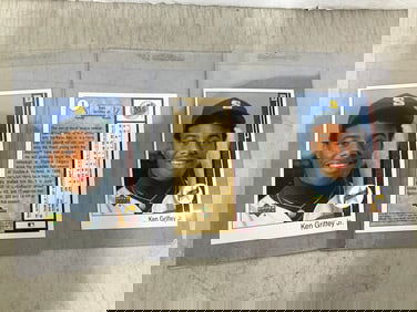 Ken Griffey Collectible Cards (3.5inx5in)