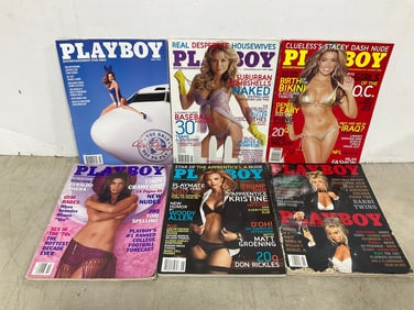 Various Adult Playboy Magazines