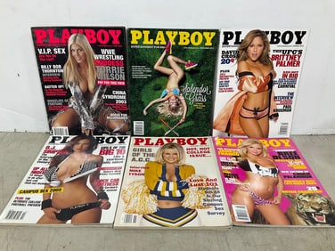 Various Adult Playboy Magazines
