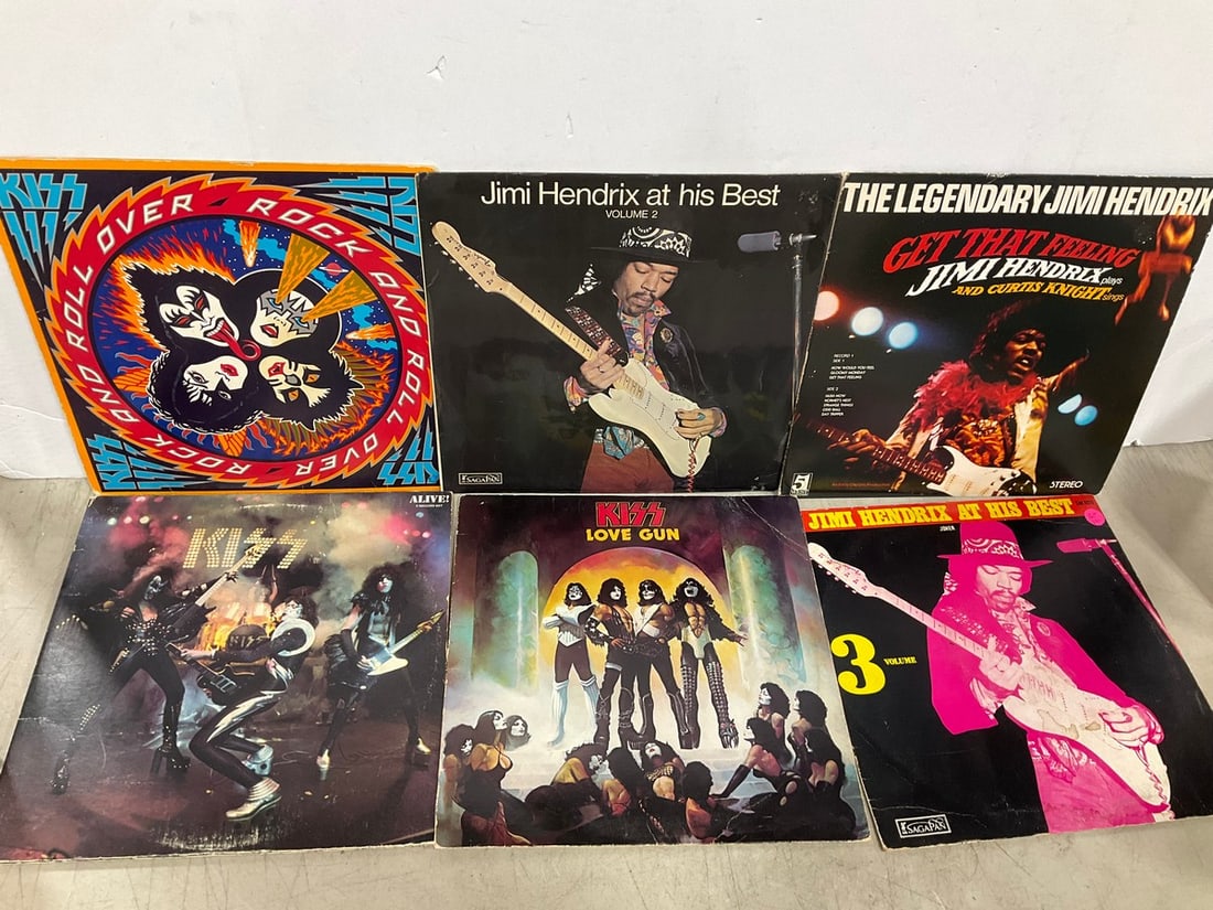 Vintage Records (Kiss, Jimi Hendrix, and more): Vintage Records (Kiss, Jimi Hendrix, and more)