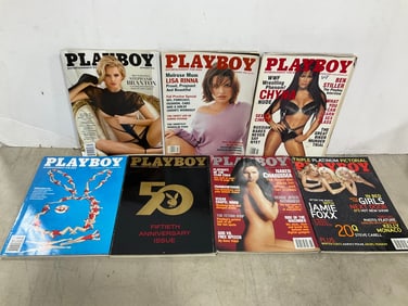 Various Adult Playboy Magazines