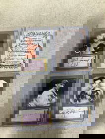 Collectible Sports Cards with Authenticated Signature (Muhammad Ali, etc)