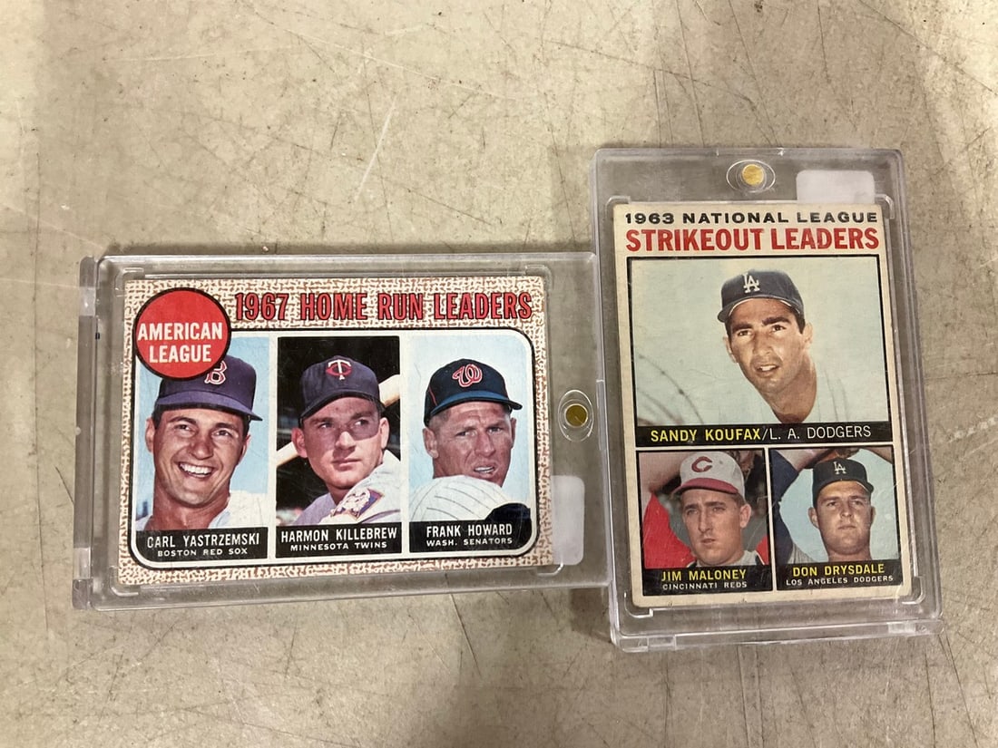 1963 and 1967 Leaders Collectible Cards: 1963 and 1967 Leaders Collectible Cards