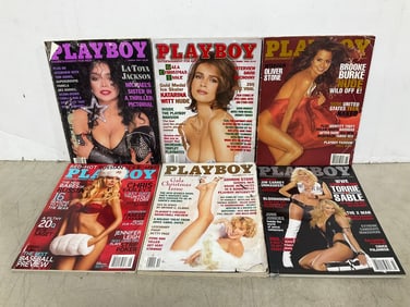 Various Adult Playboy Magazines