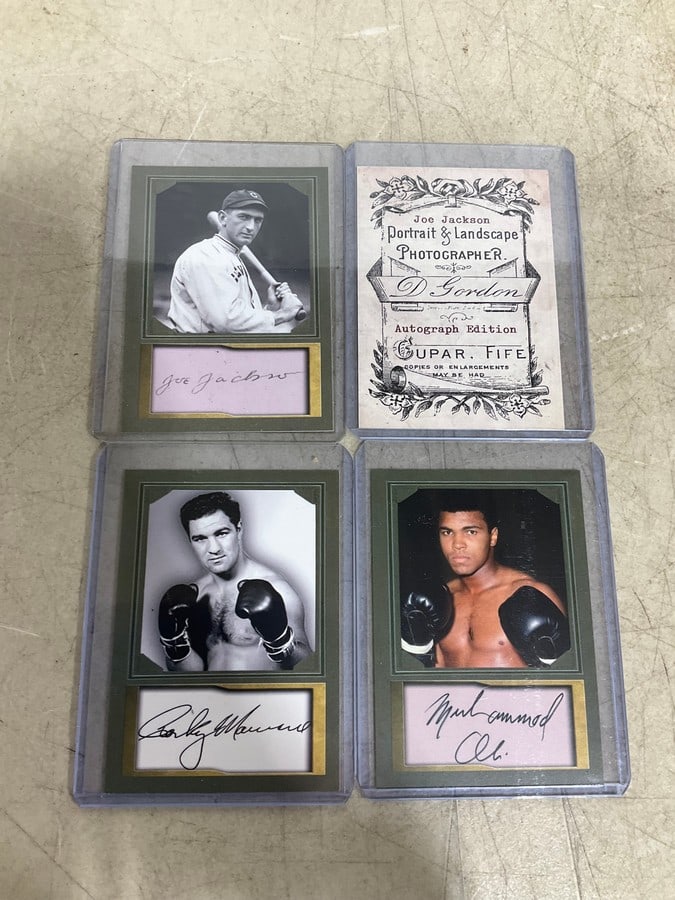 Collectible Sports Cards with Authenticated Signature (Muhammad Ali, etc) (1 of 1)
