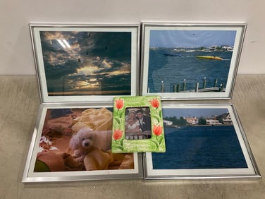 Various Framed Photographs