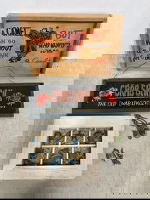 Decorative Wood Tray (8inx12.25in), Shell Wall Decor, Necklaces, and more