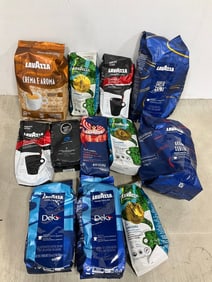 Various LavAzza Coffee Beans