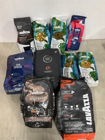 Various LavAzza Coffee Beans