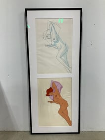 Vintage asian style jewelry box