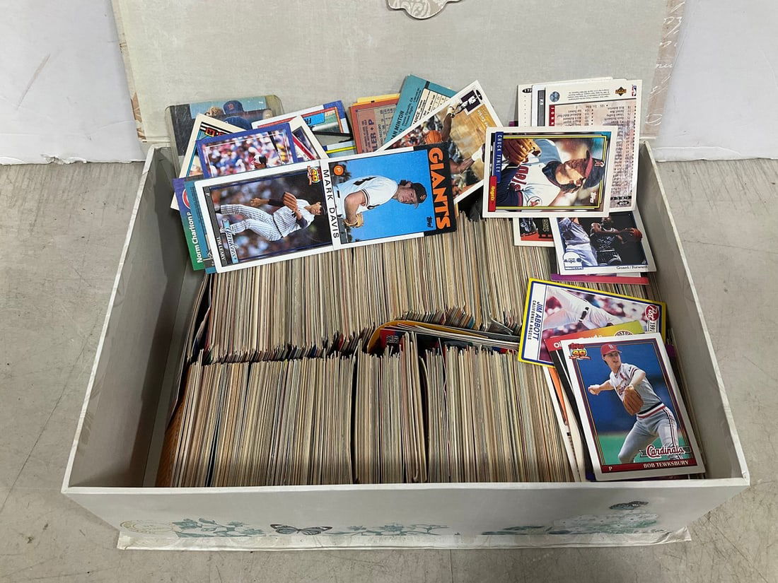 Vintage baseball cards(various years) (1 of 1)
