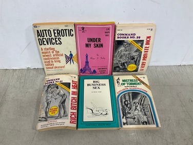 Vintage Erotic books