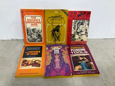 Vintage Erotic books