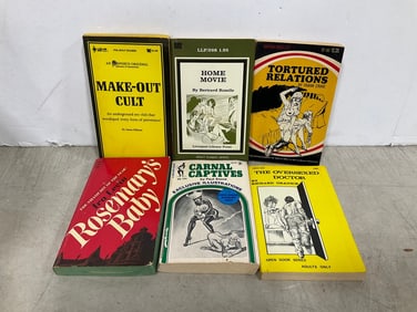 Vintage Erotic books