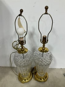 Waterford Crystal Lamps (28.5in)