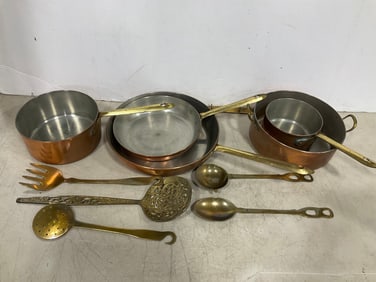 Brass Kitchen Pots, and more