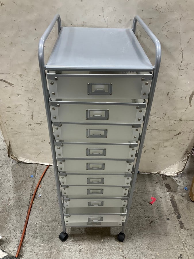 10 drawer rolling cart organizer (36in.tall) (1 of 1)