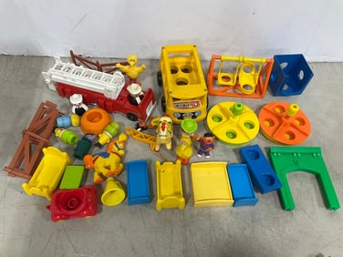 Firetruck Toy, Little People, and more