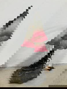 Tiffany Pond Lilly Table Lamp (16in Tall): Tiffany Pond Lilly Table Lamp (16in