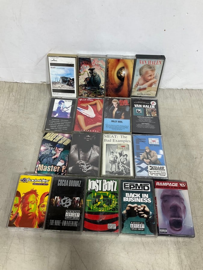 Various Cassette Tapes (Lost Boys, Billy Idol, and more) (1 of 1)