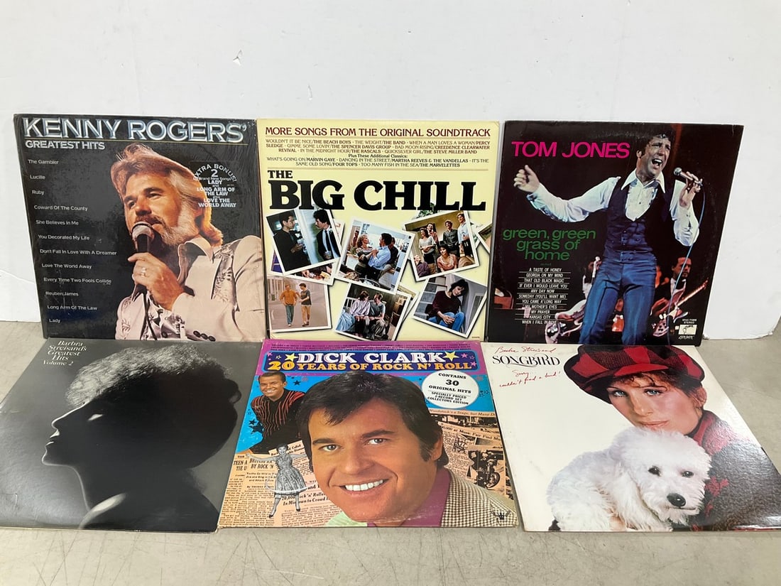 Vintage LPs (The Big Chill, Streisand, and more): Vintage LPs (The Big Chill, Streisand, and more)