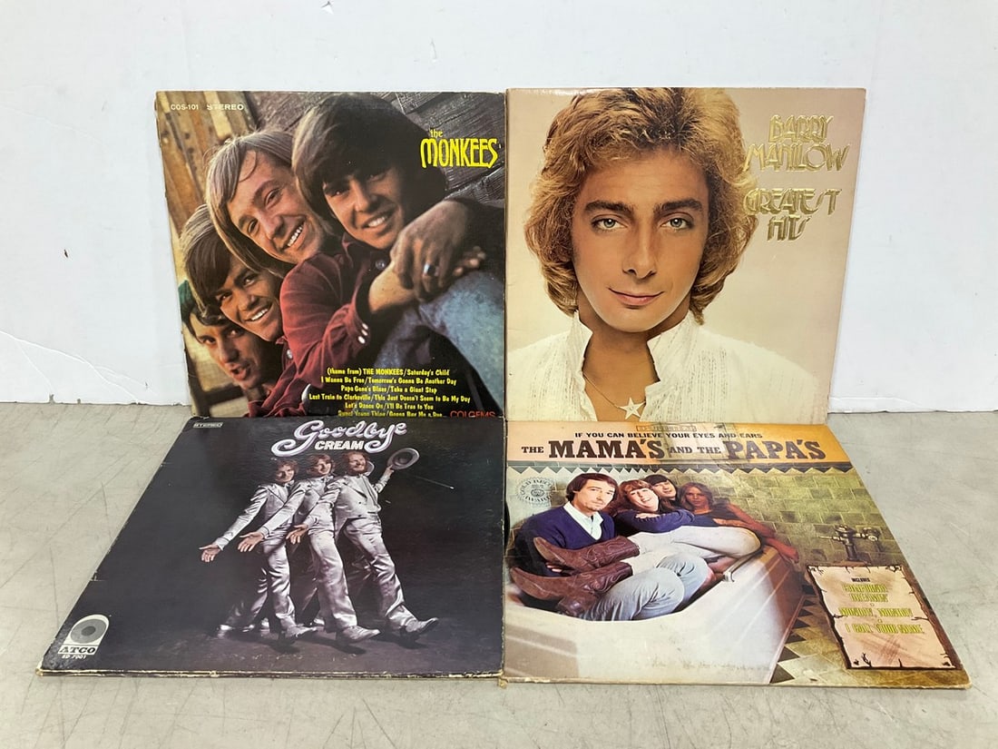 Vintage LPs (The Monkees, Barry Manilow, and more): Vintage LPs (The Monkees, Barry Manilow, and more)