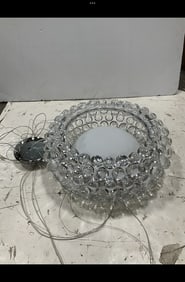 Fosini Beaded Ceiling Light Fixture (8inx19.5in) with Extra Balls