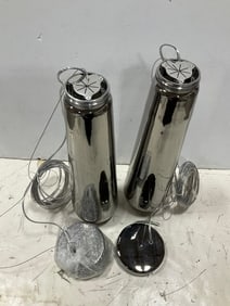 Set of Pendant Light Fixtures (18in Tall)