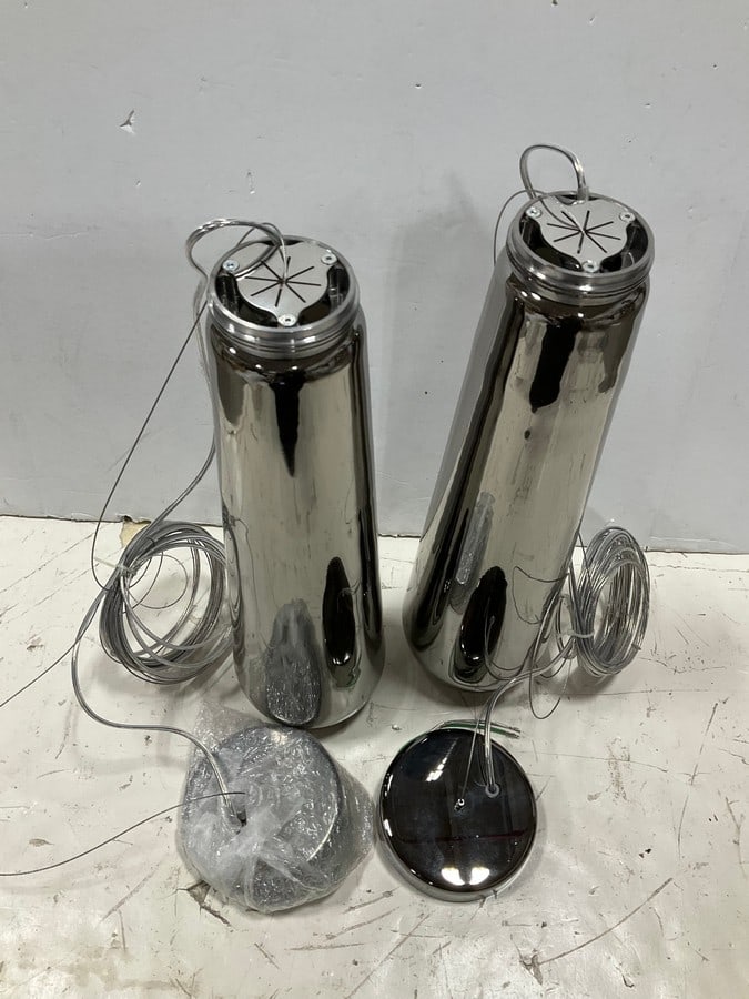 Fosini Set of Pendant Light Fixtures (18in Tall): Fosini Set of Pendant Light Fixtures (18in Tall)