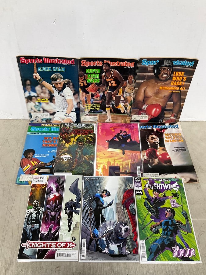 Various Comics and Sports Illustrated Magazines (1 of 1)