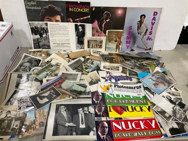 Vintage photographs, bumper stickers, and more