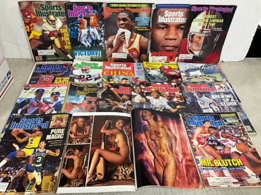 Various magazines(Sports Illustrated, Playboy, and more)