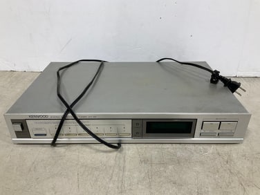 Kenwod stereo synthesizer tuner(moodel:KT-42)