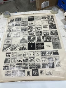 Black and white Beatles poster(31in.x40in.)