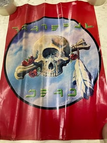 1977 Grateful Dead poster (19.5in.x28in.)