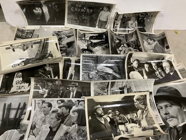 Vintage Black and White Film Prints