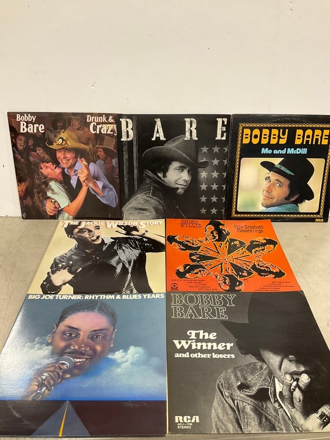 Vintage Records (Bobby Bare, Chuck Willis, and more) (1 of 1)