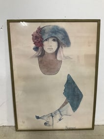 Framed Rosemand Artwork (12inx16in)