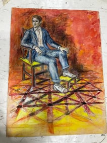 Abstract Artwork By Peter Passuntino *original artwork* (22inx30in)