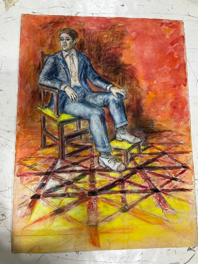 Abstract Artwork By Peter Passuntino *original artwork* (22inx30in) (1 of 1)